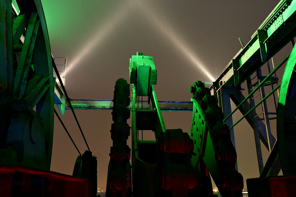 Schneefall ganz oben