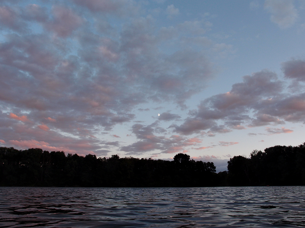 Üttelsheimer See am Abend
