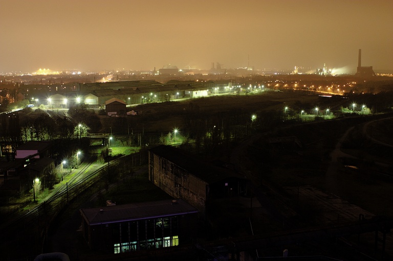 Duisburg bei Nacht