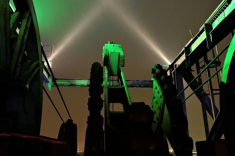 Schneefall ganz oben