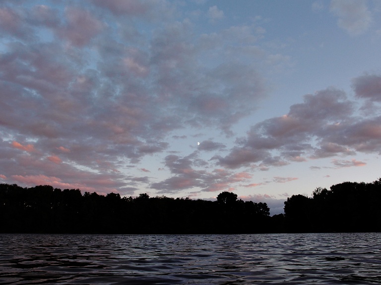 Üttelsheimer See am Abend